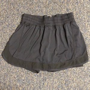 black tennis skirt